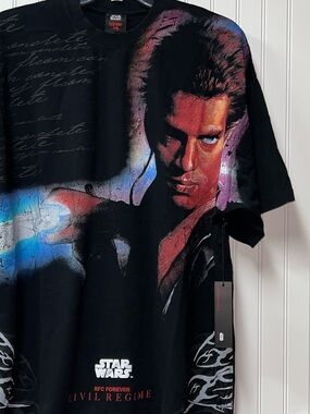 Civil Regime Star Wars Anakins Blade Shirt XXL Heavyweight Oversized